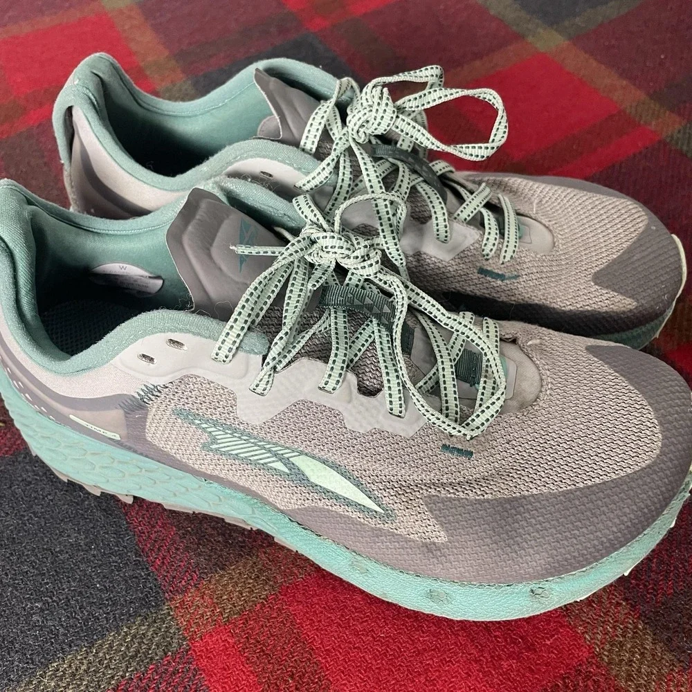 Altra Trail Running Shoes Womens Size 9.5 Gray EGO MaxTrac Athletic Timp 4